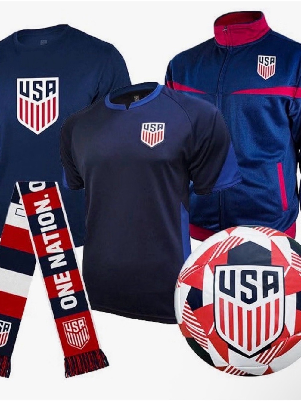 Navy Performance Soccer Jersey - Men's